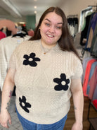 Shop Jasmyne Floral Sweater- at Ruby Joy Boutique, a Women's Clothing Store in Pickerington, Ohio