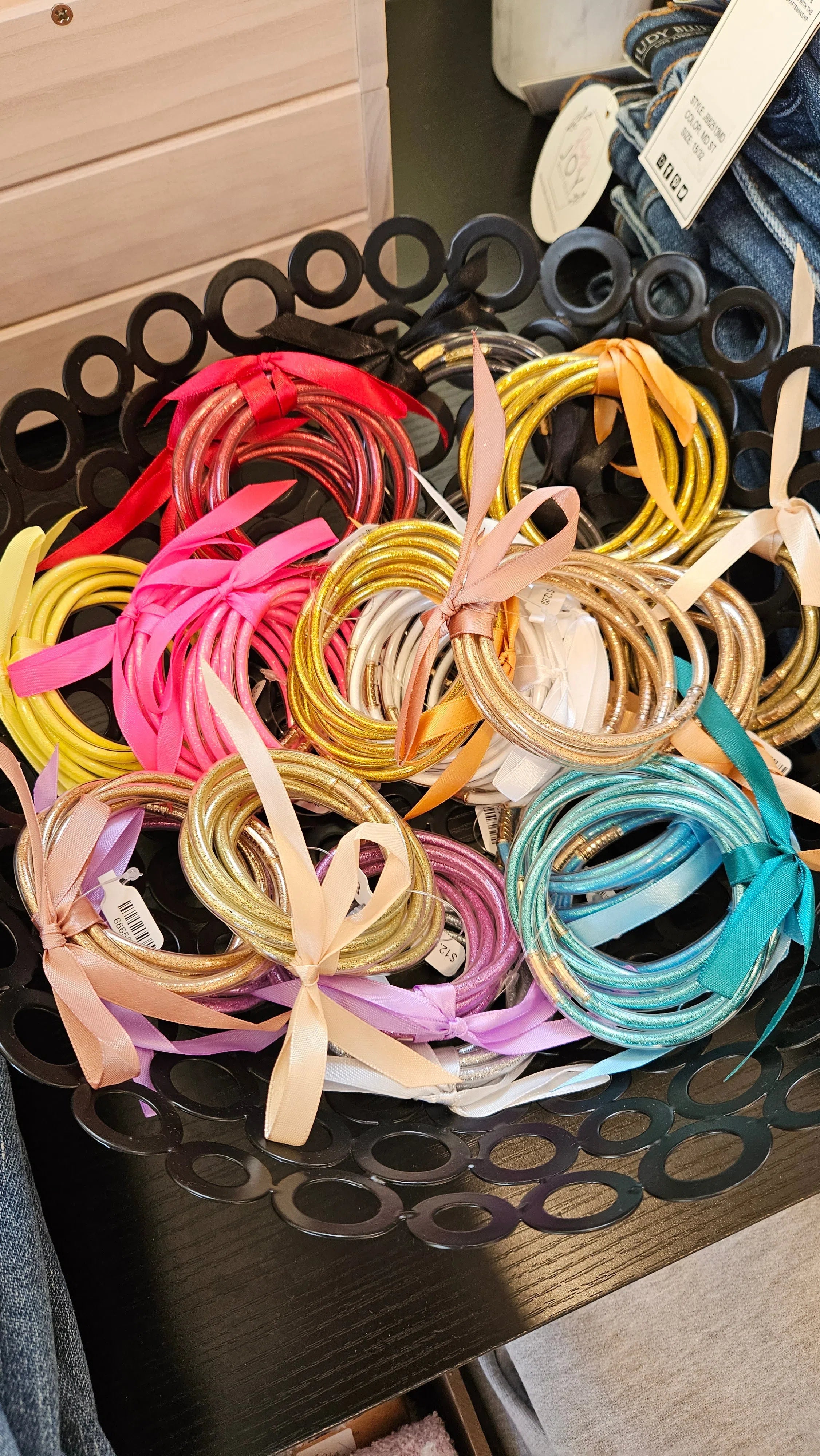 Shop Jelly Bracelet Stacks-Bracelets at Ruby Joy Boutique, a Women's Clothing Store in Pickerington, Ohio