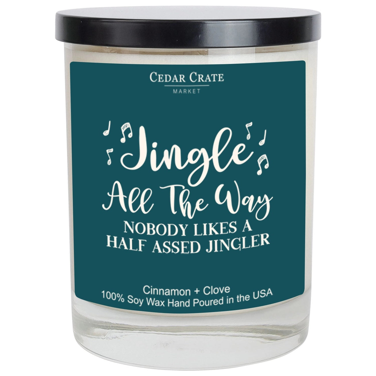 Shop Jingle All The Way | Cinnamon + Clove Soy Candle- at Ruby Joy Boutique, a Women's Clothing Store in Pickerington, Ohio