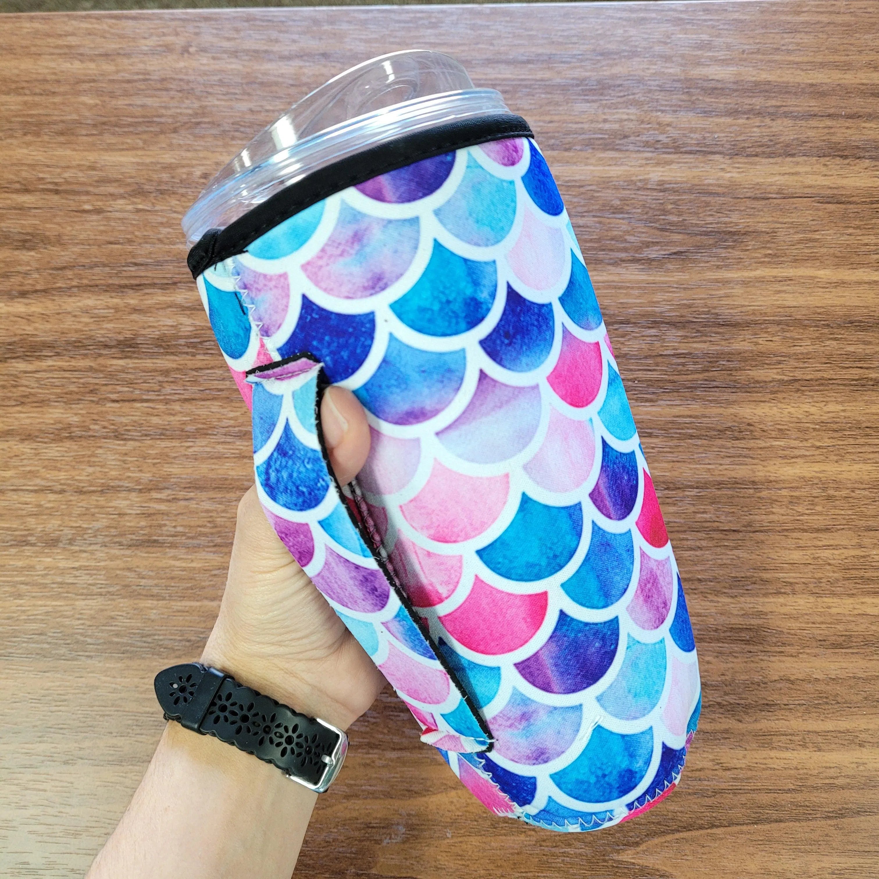 Shop Jumbo Coffee Coozie w Handle-Cup Sleeves at Ruby Joy Boutique, a Women's Clothing Store in Pickerington, Ohio