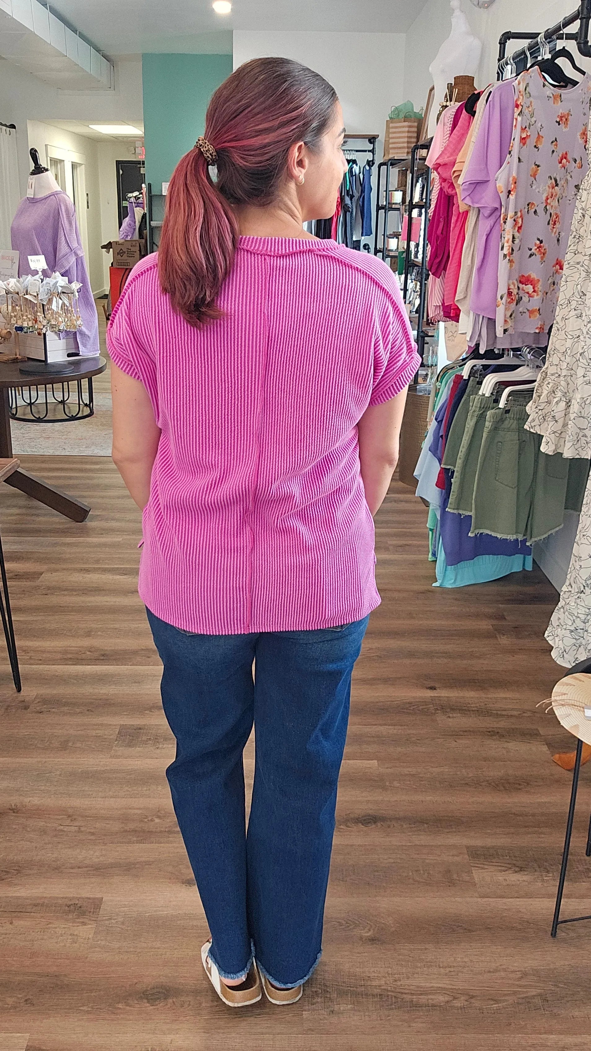 Shop Juna Super High-Rise Wide Leg Jeans | Mica Denim- at Ruby Joy Boutique, a Women's Clothing Store in Pickerington, Ohio