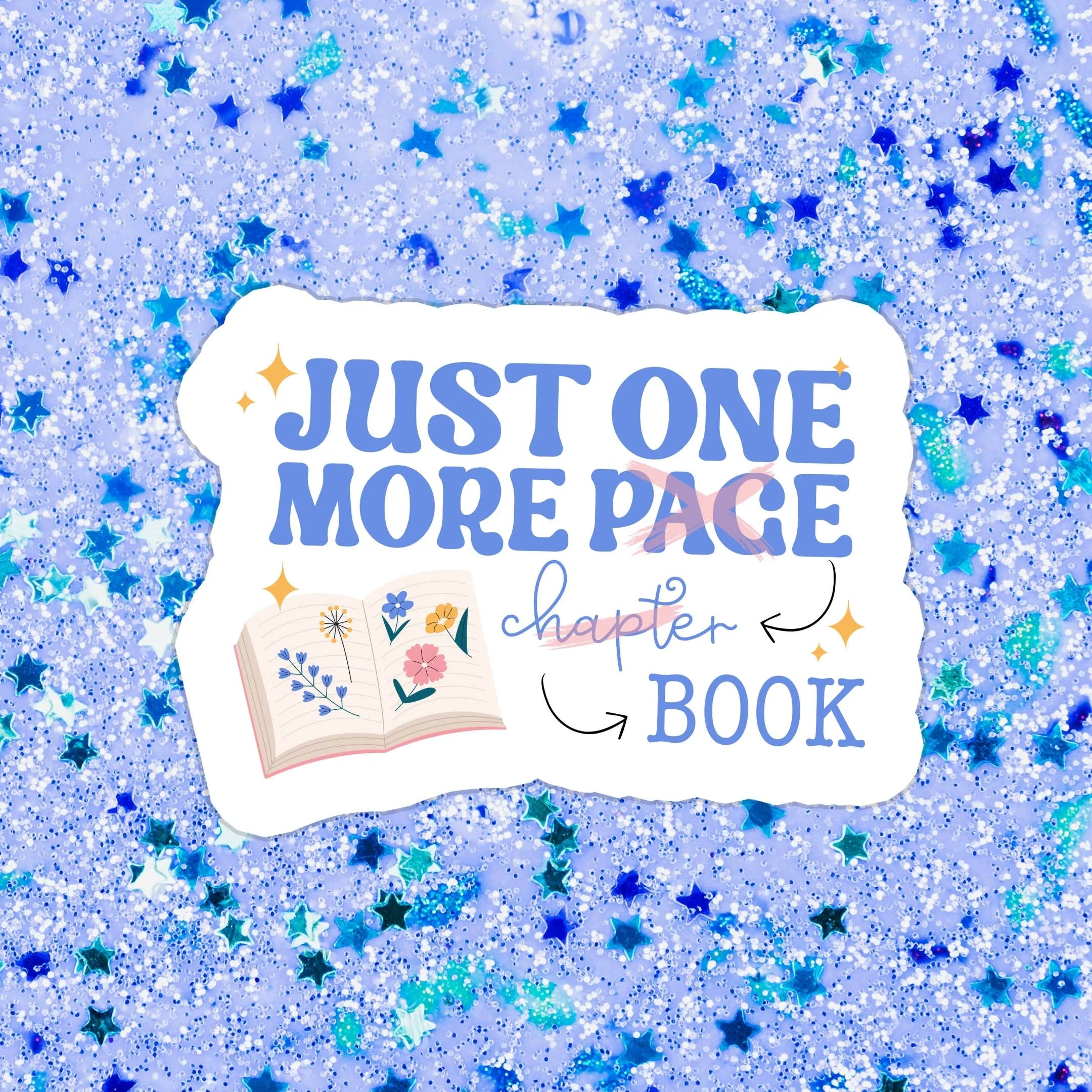 Shop Just One More Page | Waterproof Vinyl Sticker- at Ruby Joy Boutique, a Women's Clothing Store in Pickerington, Ohio