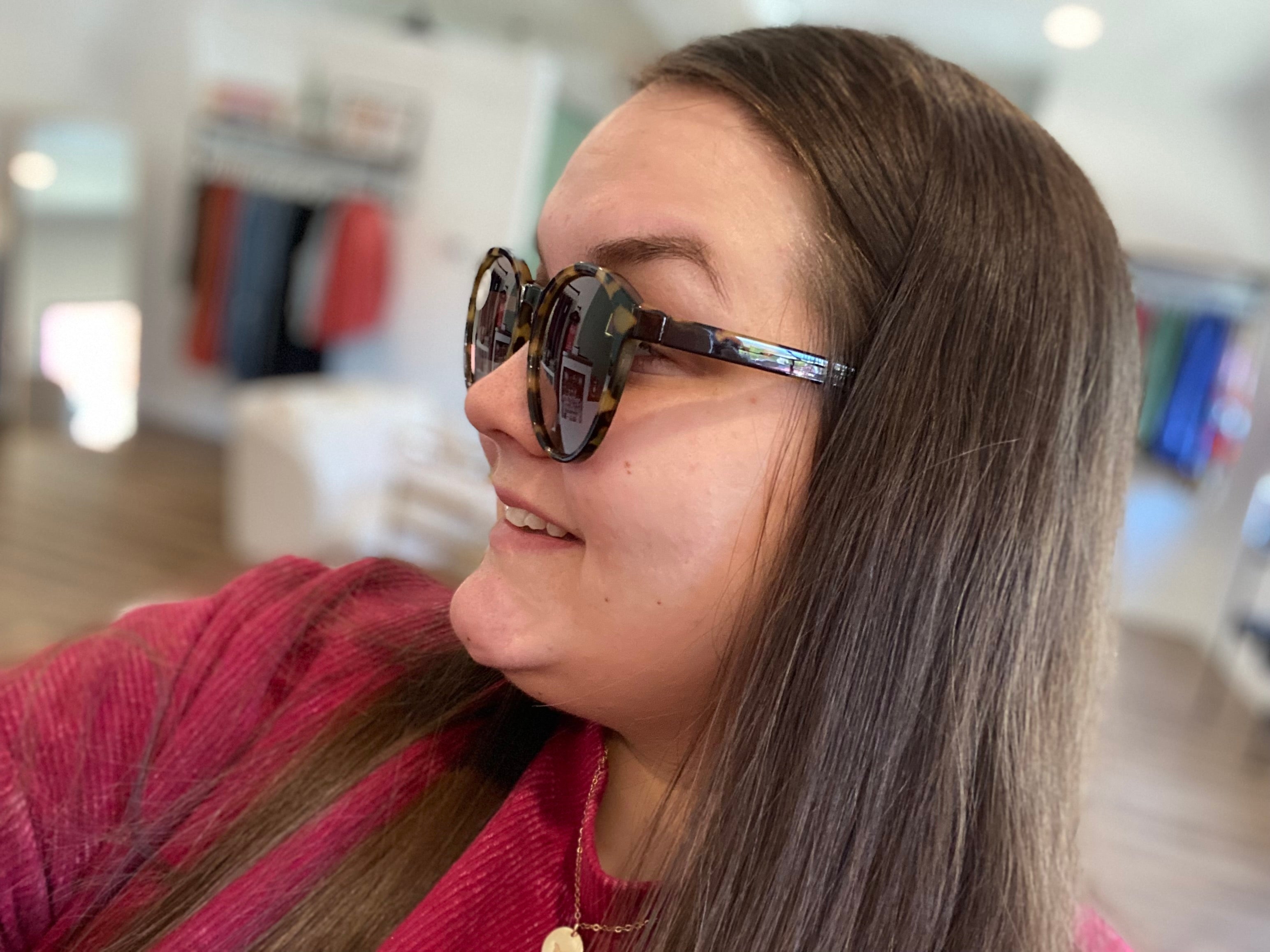 Shop Keely Polarized Sunglasses-Sunglasses at Ruby Joy Boutique, a Women's Clothing Store in Pickerington, Ohio