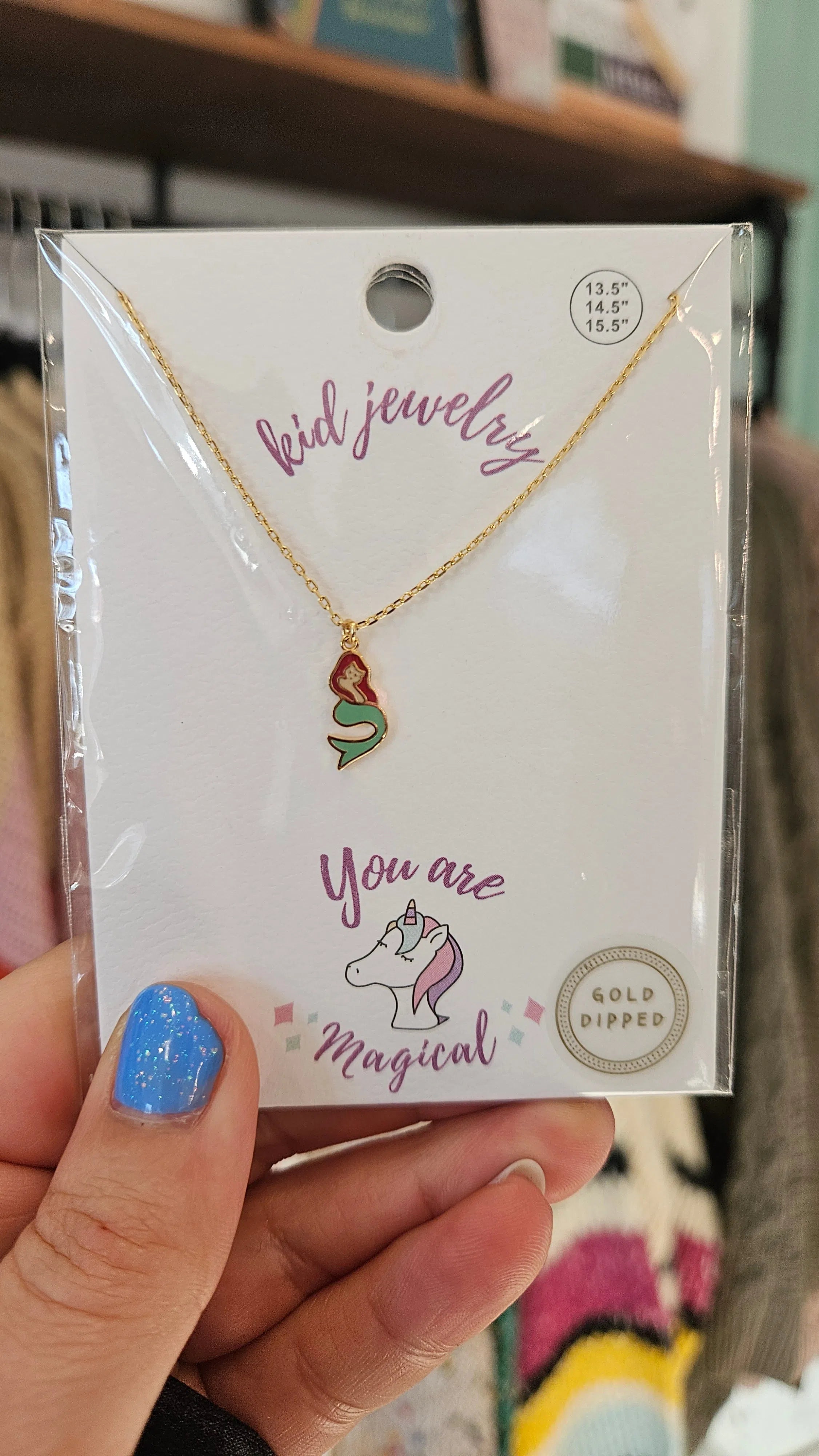 Shop Kids Enamel Charm Necklaces-Necklaces at Ruby Joy Boutique, a Women's Clothing Store in Pickerington, Ohio