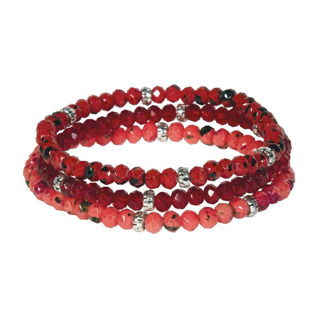 Shop Kids Splash of Sparkle Bracelet Sets-Red Robin at Ruby Joy Boutique, a Women's Clothing Store in Pickerington, Ohio