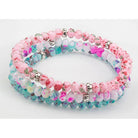 Shop Kids Splash of Sparkle Bracelet Sets-Tie Dye at Ruby Joy Boutique, a Women's Clothing Store in Pickerington, Ohio