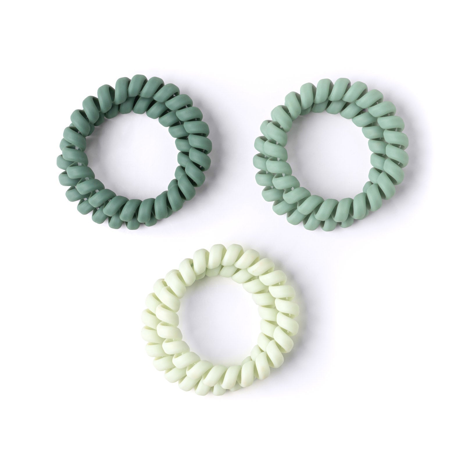 Shop Kinda Spiraling Coil Hair Ties-Hair Ties at Ruby Joy Boutique, a Women's Clothing Store in Pickerington, Ohio