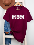Shop Lacrosse Mom Layered Script Graphic Top- at Ruby Joy Boutique, a Women's Clothing Store in Pickerington, Ohio