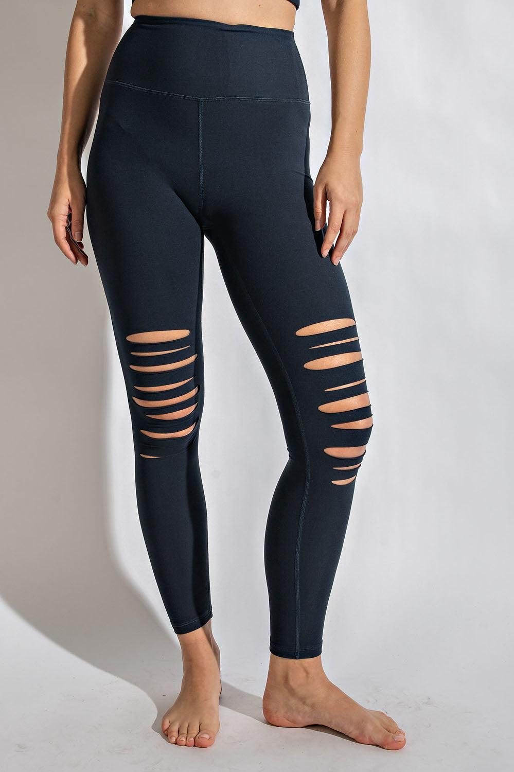 Laced Leggings - Plus Size Womens Clothing - Womens Leggings – Detail  Boutique