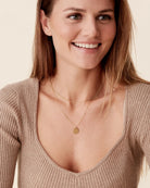 Shop Layered Coin Pendant Necklace Set-Necklaces at Ruby Joy Boutique, a Women's Clothing Store in Pickerington, Ohio