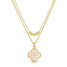 Shop Layered Quatrefoil Necklace- at Ruby Joy Boutique, a Women's Clothing Store in Pickerington, Ohio