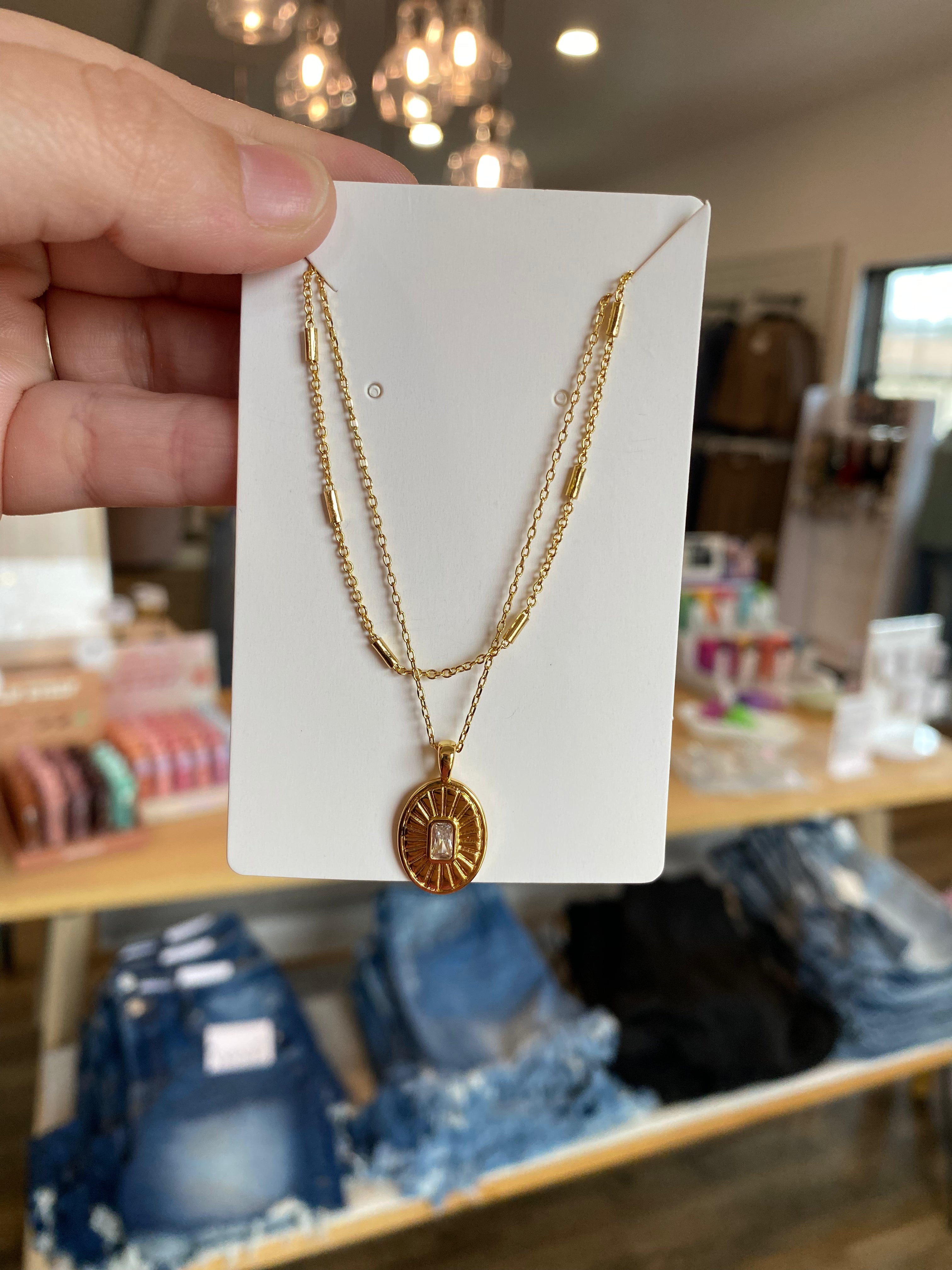 Shop Layered To Perfection Necklace- at Ruby Joy Boutique, a Women's Clothing Store in Pickerington, Ohio