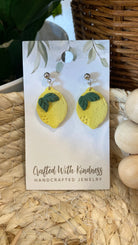 Shop Lemon Drop Earrings-Stud at Ruby Joy Boutique, a Women's Clothing Store in Pickerington, Ohio