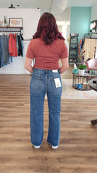 Shop Lennon Wide Leg Jeans | Mica Denim-Denim at Ruby Joy Boutique, a Women's Clothing Store in Pickerington, Ohio