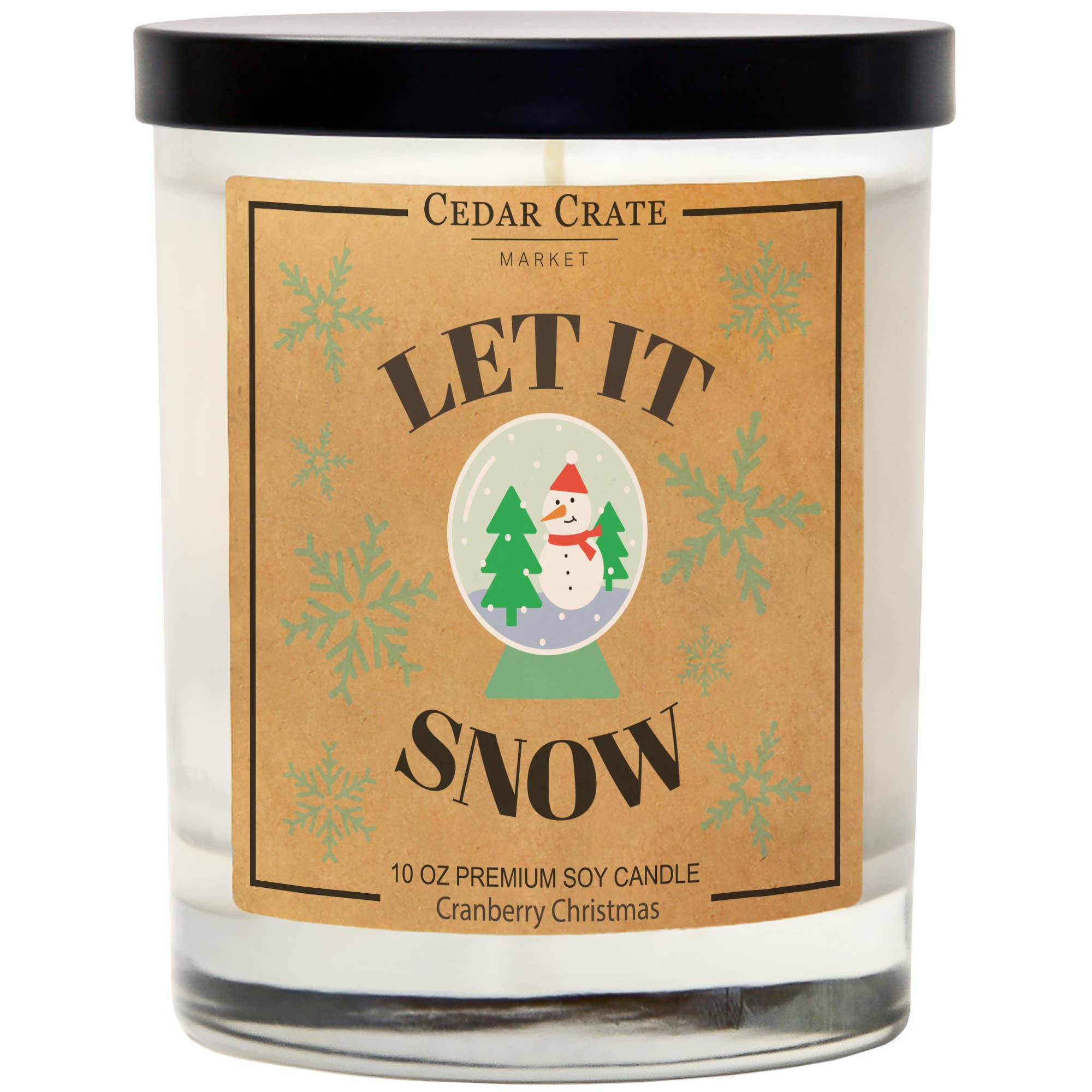 Shop Let It Snow | Cranberry Christmas Candle-Candles at Ruby Joy Boutique, a Women's Clothing Store in Pickerington, Ohio