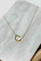 Shop Linked Together Necklace - Waterproof-Necklaces at Ruby Joy Boutique, a Women's Clothing Store in Pickerington, Ohio