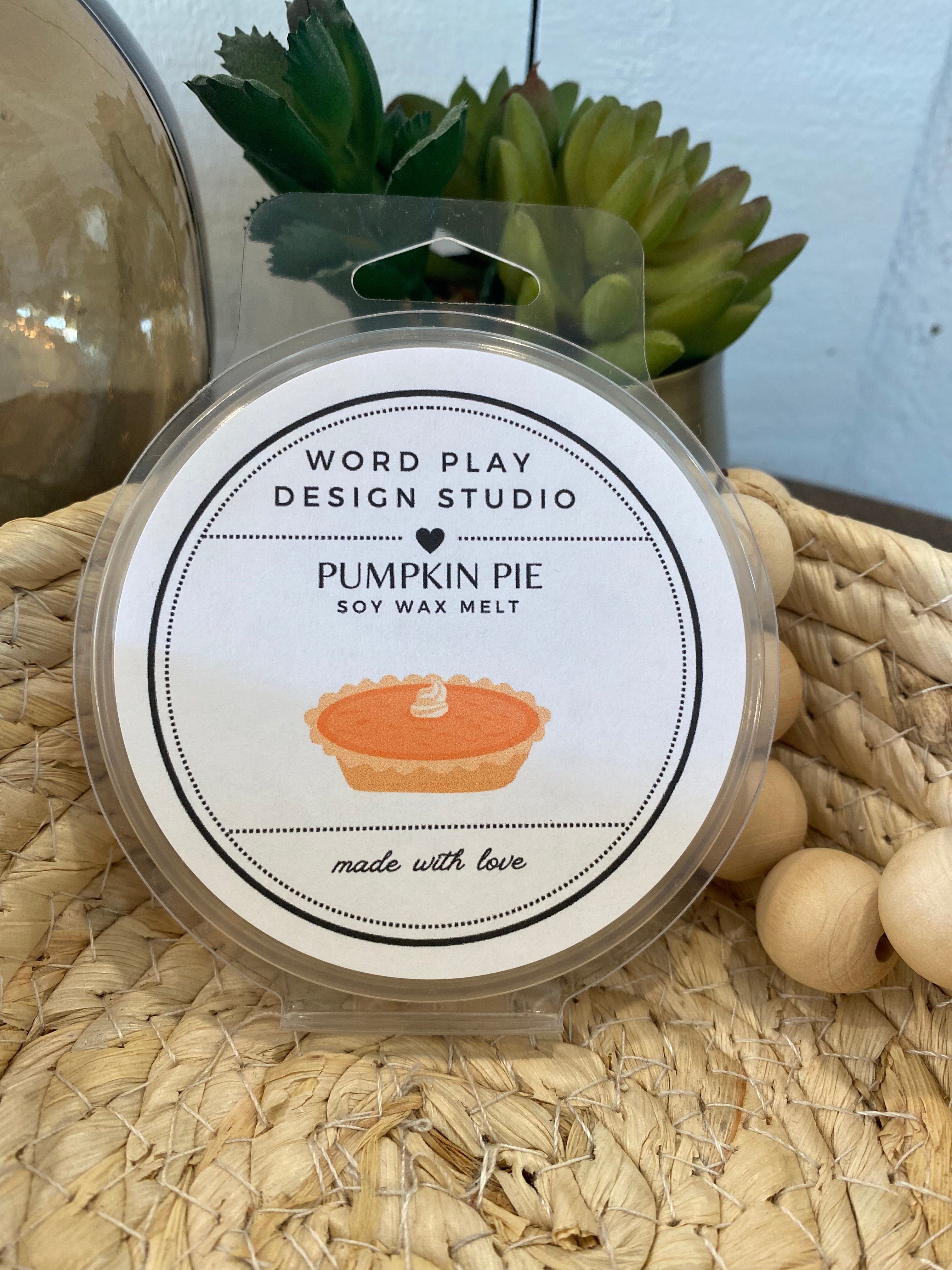 Shop Locally Poured Soy Wax Melts - Cozy Collection-Pumpkin Pie at Ruby Joy Boutique, a Women's Clothing Store in Pickerington, Ohio