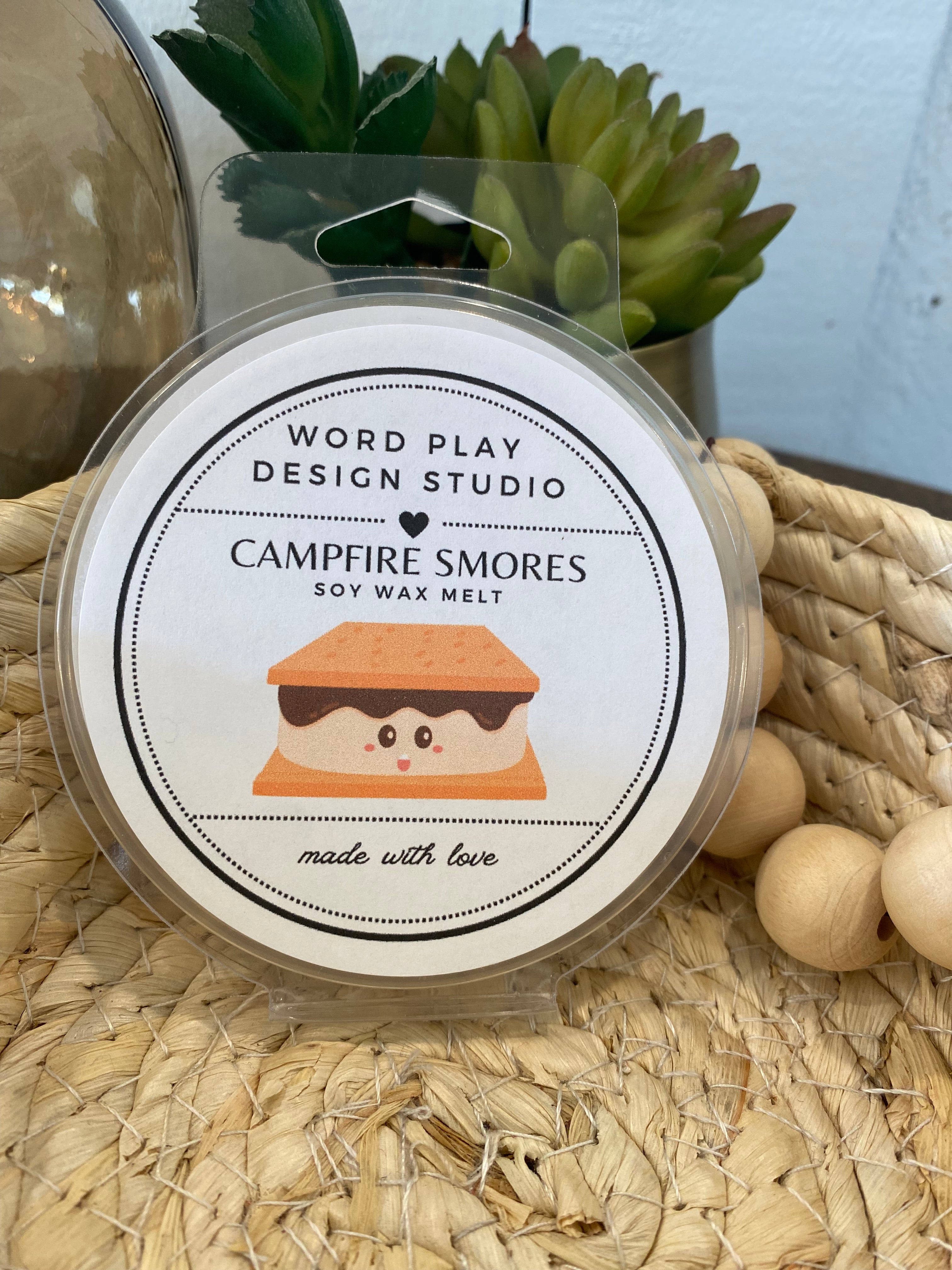 Shop Locally Poured Soy Wax Melts - Cozy Collection-Campfire Smores at Ruby Joy Boutique, a Women's Clothing Store in Pickerington, Ohio