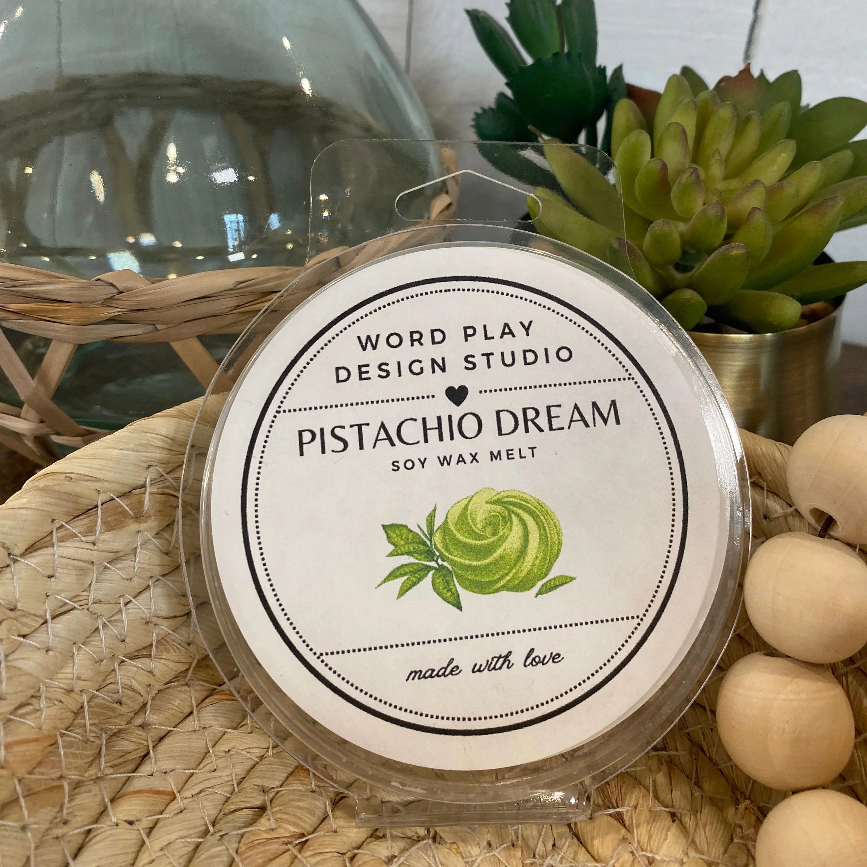 Shop Locally Poured Soy Wax Melts - Cozy Collection-Pistachio Dream at Ruby Joy Boutique, a Women's Clothing Store in Pickerington, Ohio