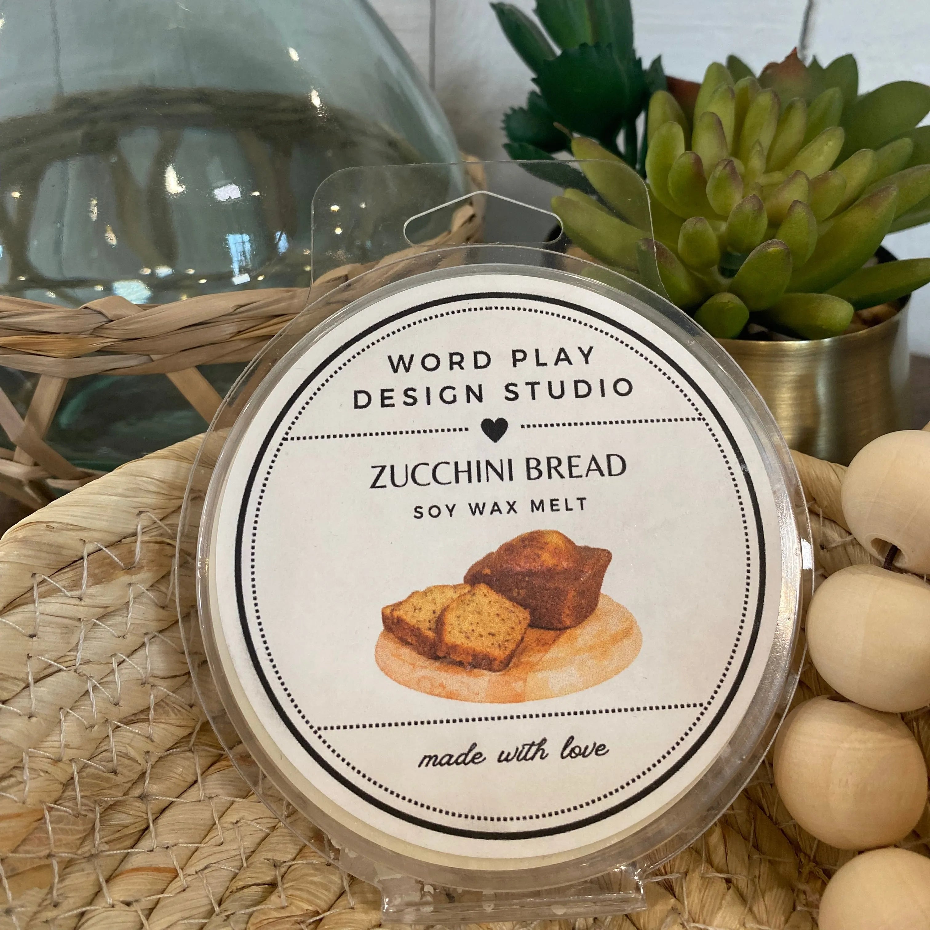 Shop Locally Poured Soy Wax Melts - Cozy Collection-Zucchini Bread at Ruby Joy Boutique, a Women's Clothing Store in Pickerington, Ohio