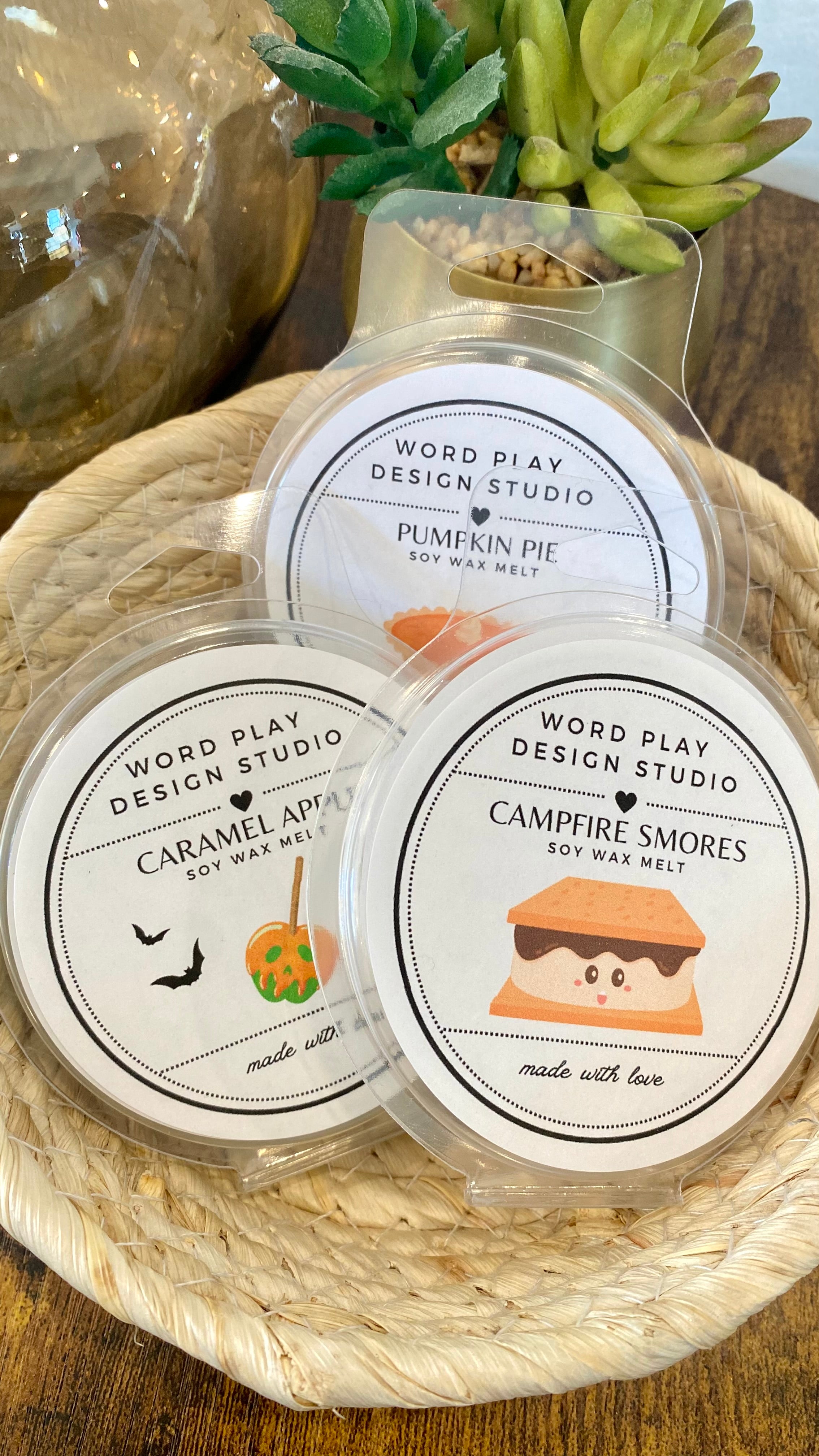 Shop Locally Poured Soy Wax Melts - Cozy Collection- at Ruby Joy Boutique, a Women's Clothing Store in Pickerington, Ohio