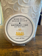 Shop Locally Poured Soy Wax Melts - Everyday Scents-Birthday Cake at Ruby Joy Boutique, a Women's Clothing Store in Pickerington, Ohio