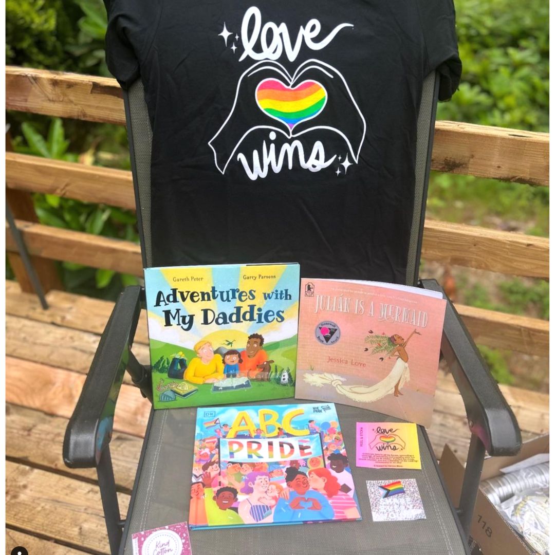 Shop Love Wins Classic Tee | Kind Cotton- at Ruby Joy Boutique, a Women's Clothing Store in Pickerington, Ohio