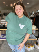 Shop Love Yourself Back Print Tee-Graphic Tee at Ruby Joy Boutique, a Women's Clothing Store in Pickerington, Ohio