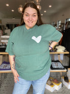 Shop Love Yourself Back Print Tee-Graphic Tee at Ruby Joy Boutique, a Women's Clothing Store in Pickerington, Ohio
