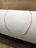 Shop Luxe Adjustable Box Chain Necklace- at Ruby Joy Boutique, a Women's Clothing Store in Pickerington, Ohio