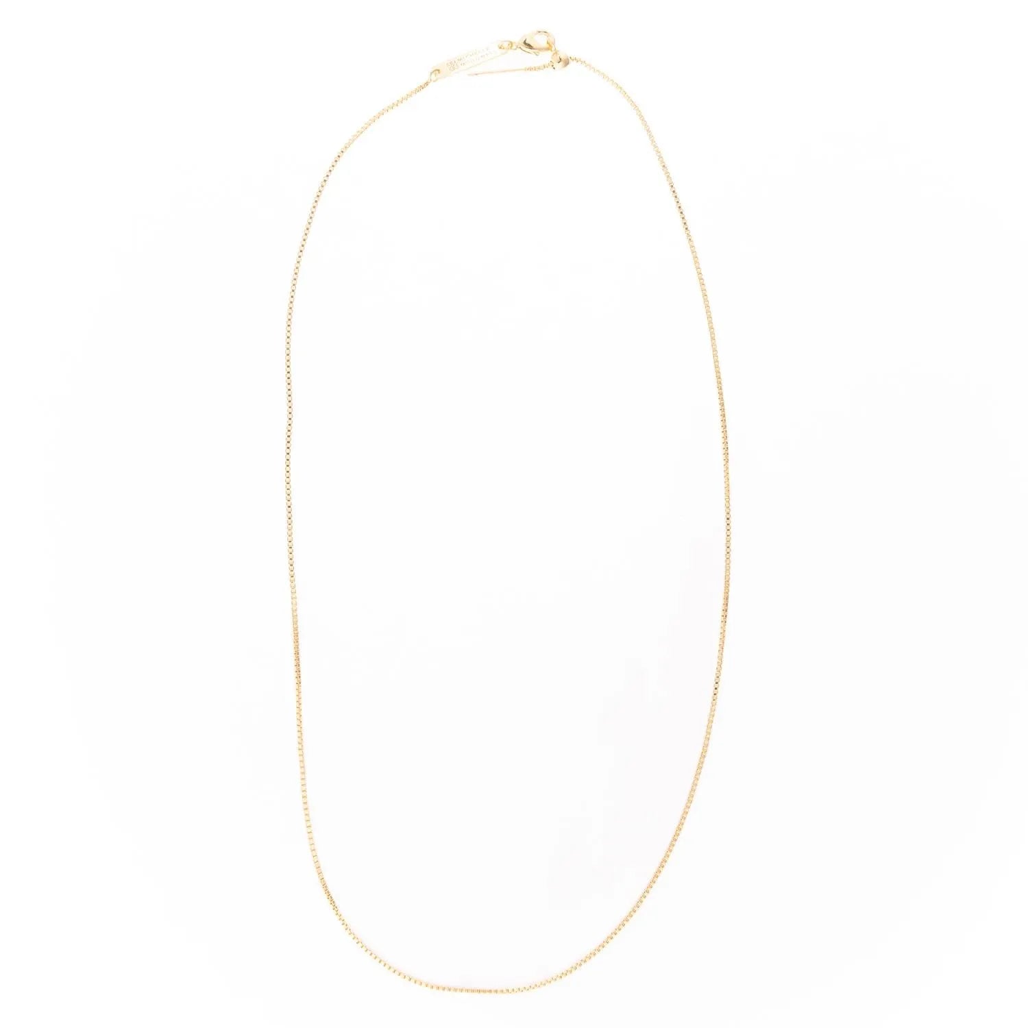 Shop Luxe Adjustable Box Chain Necklace- at Ruby Joy Boutique, a Women's Clothing Store in Pickerington, Ohio