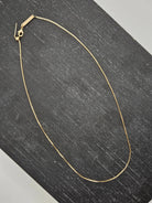 Shop Luxe Adjustable Box Chain Necklace- at Ruby Joy Boutique, a Women's Clothing Store in Pickerington, Ohio
