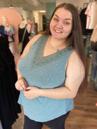 Shop Lynzi Tank Top-Tank Top at Ruby Joy Boutique, a Women's Clothing Store in Pickerington, Ohio