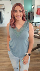 Shop Lynzi Tank Top-Tank Top at Ruby Joy Boutique, a Women's Clothing Store in Pickerington, Ohio