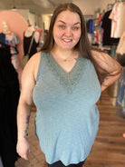 Shop Lynzi Tank Top-Tank Top at Ruby Joy Boutique, a Women's Clothing Store in Pickerington, Ohio