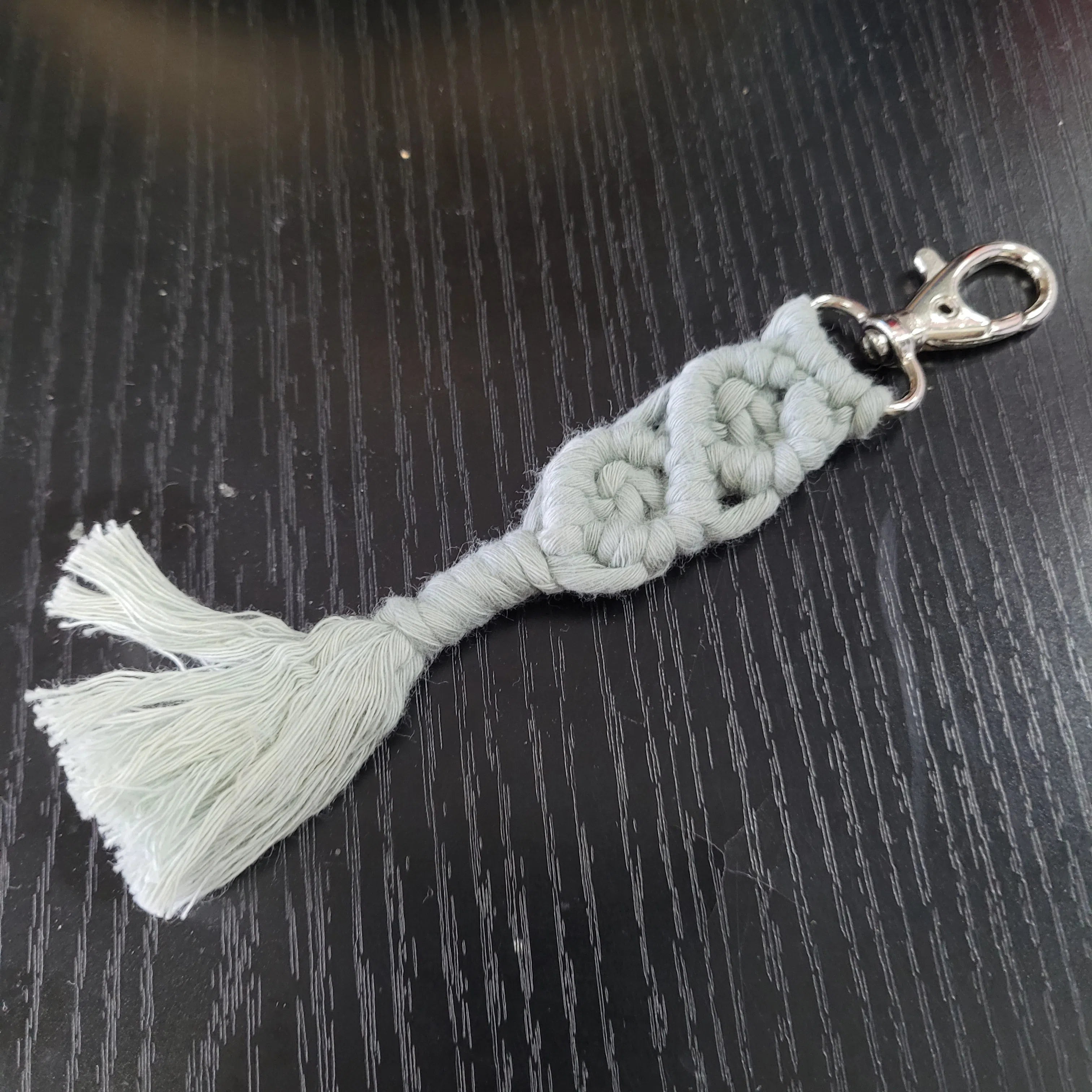 Shop Macrame Keychain-Keychains at Ruby Joy Boutique, a Women's Clothing Store in Pickerington, Ohio