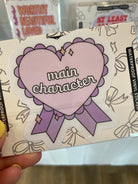 Shop Main Character Ribbon | Waterproof Vinyl Sticker- at Ruby Joy Boutique, a Women's Clothing Store in Pickerington, Ohio