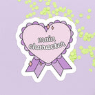Shop Main Character Ribbon | Waterproof Vinyl Sticker- at Ruby Joy Boutique, a Women's Clothing Store in Pickerington, Ohio