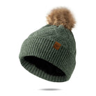 Shop Mainstay Pom Hat-Winter Hat at Ruby Joy Boutique, a Women's Clothing Store in Pickerington, Ohio