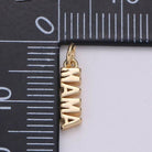 Shop Mama Mini Charm 18k Gold Filled- at Ruby Joy Boutique, a Women's Clothing Store in Pickerington, Ohio