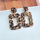 Shop Margot Earrings - Cheetah-Earrings at Ruby Joy Boutique, a Women's Clothing Store in Pickerington, Ohio