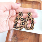 Shop Margot Earrings - Cheetah-Earrings at Ruby Joy Boutique, a Women's Clothing Store in Pickerington, Ohio