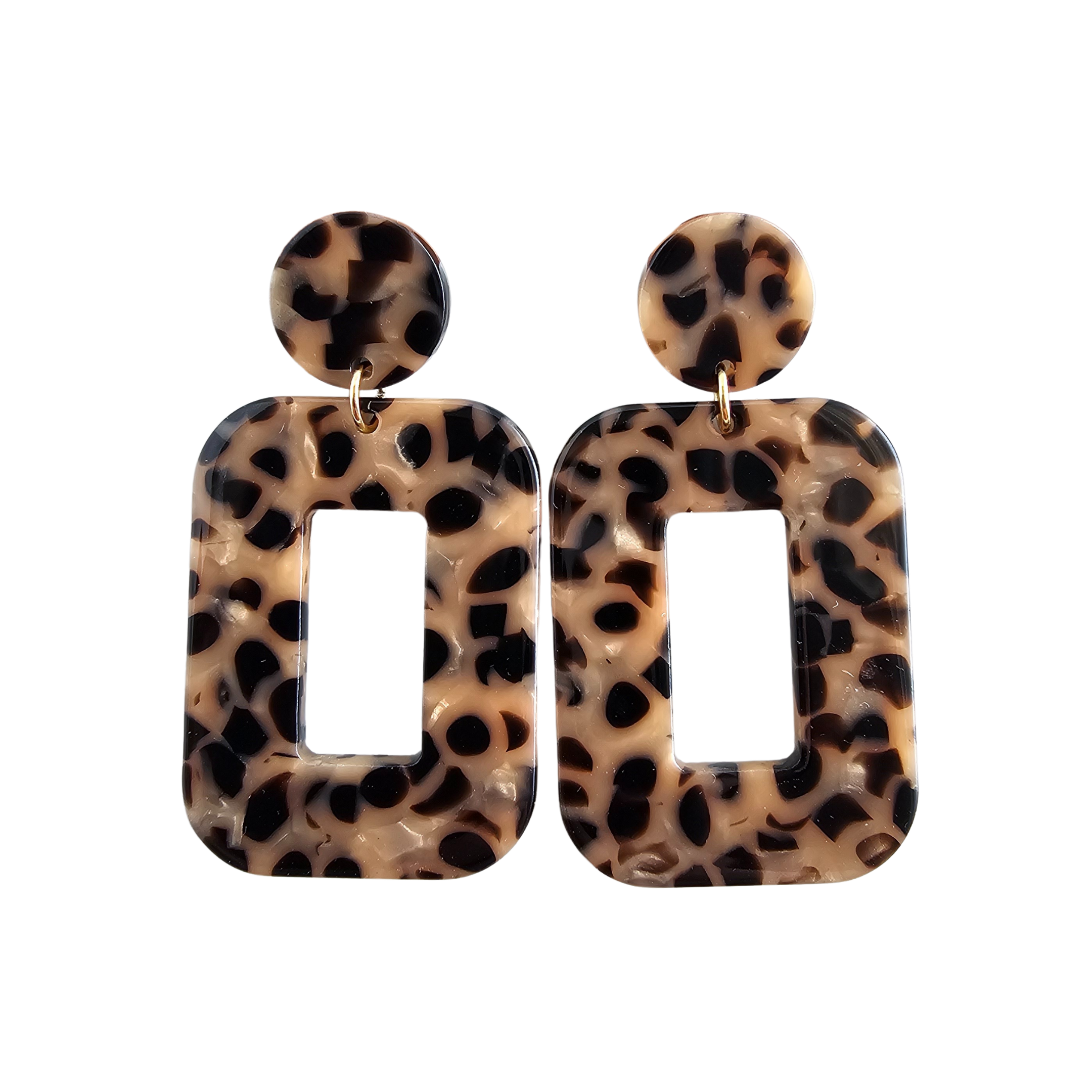 Shop Margot Earrings - Cheetah-Earrings at Ruby Joy Boutique, a Women's Clothing Store in Pickerington, Ohio