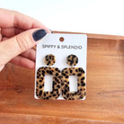 Shop Margot Earrings - Cheetah-Earrings at Ruby Joy Boutique, a Women's Clothing Store in Pickerington, Ohio