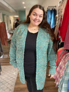 Shop Miley Confetti Cardigans - Best Seller-Cardigan at Ruby Joy Boutique, a Women's Clothing Store in Pickerington, Ohio