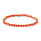 Shop Mini Crystal Bracelets | Silver and Gold Mix-Coral Gold at Ruby Joy Boutique, a Women's Clothing Store in Pickerington, Ohio