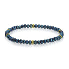 Shop Mini Crystal Bracelets | Silver and Gold Mix-Electric Navy Gold at Ruby Joy Boutique, a Women's Clothing Store in Pickerington, Ohio