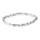 Shop Mini Crystal Bracelets | Silver and Gold Mix-Twilight Gray Silver at Ruby Joy Boutique, a Women's Clothing Store in Pickerington, Ohio