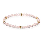 Shop Mini Crystal Bracelets | Silver and Gold Mix-Light Pink Gold at Ruby Joy Boutique, a Women's Clothing Store in Pickerington, Ohio