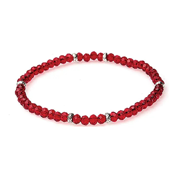 Shop Mini Crystal Bracelets | Silver and Gold Mix-Ruby Silver at Ruby Joy Boutique, a Women's Clothing Store in Pickerington, Ohio